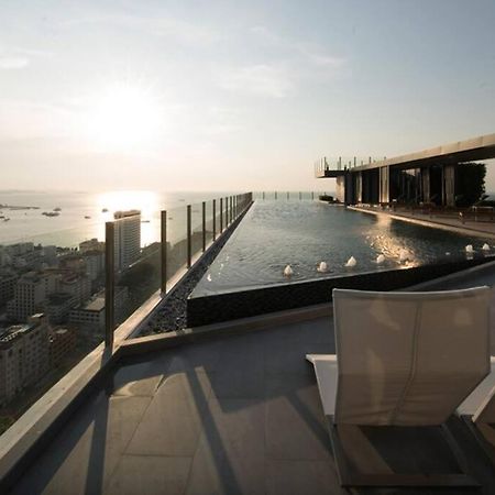 The Base Condo Center Of Pattaya Rooftop Swimming Pool 외부 사진